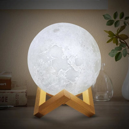 Lámpara Luna 3D™  – Ilumina tus Noches con Magia y Romance ✨🌙