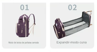 Bolso Plegable 3 en 1