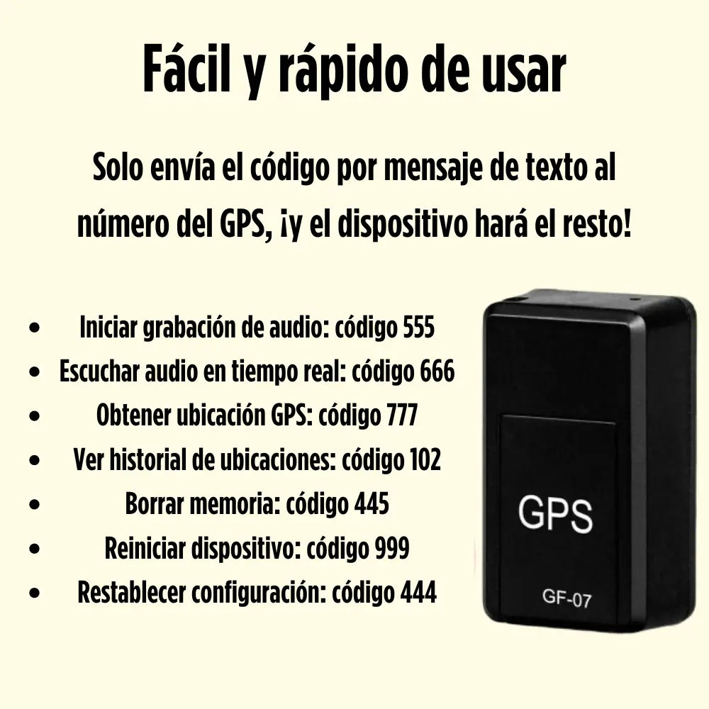 Smart Mini GPS™- Con Sim Incluida(ENTEL)